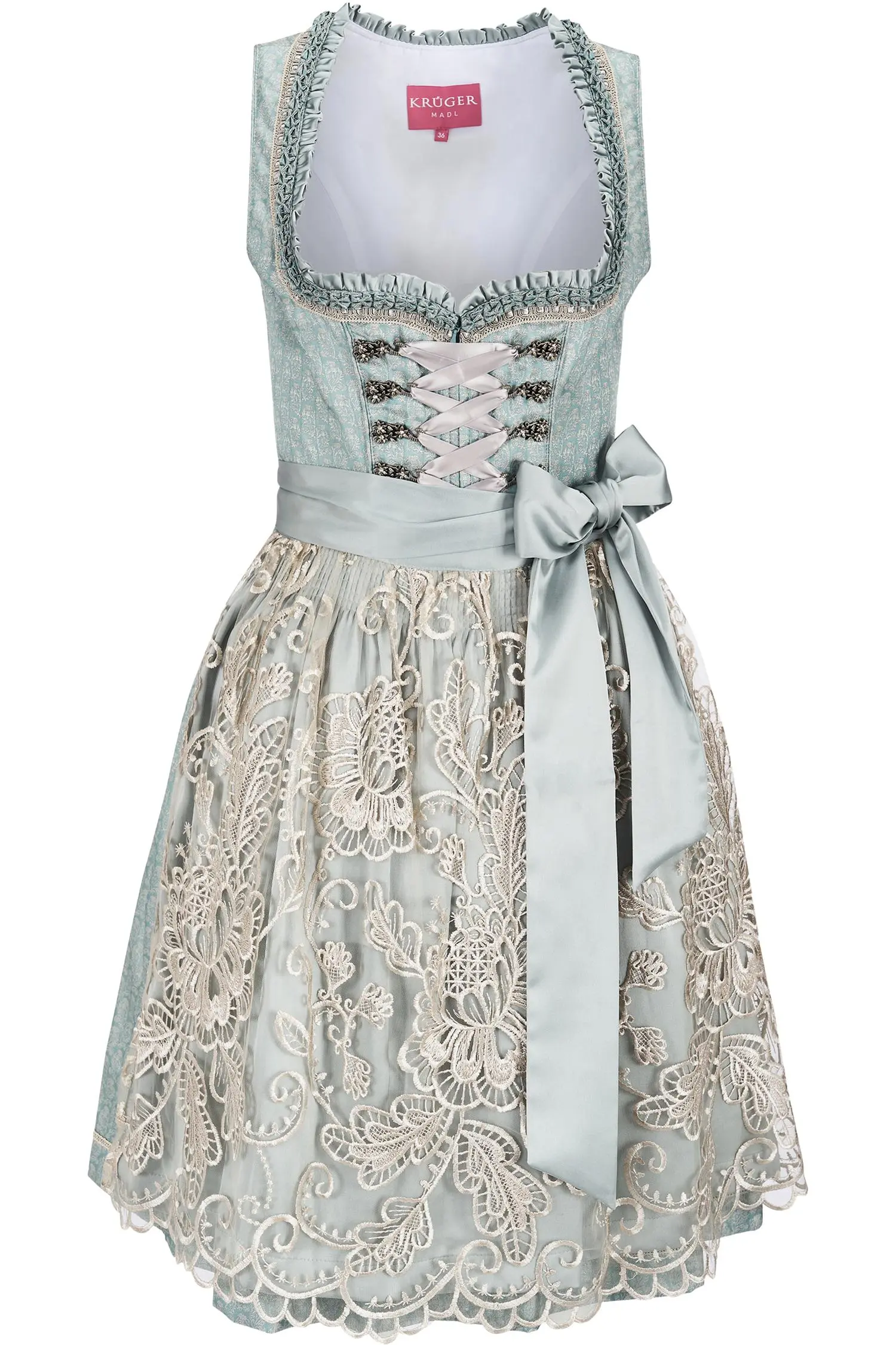 Dirndl Lilinoe von Krüger in Türkis Dirndl Lilinoe von Krüger