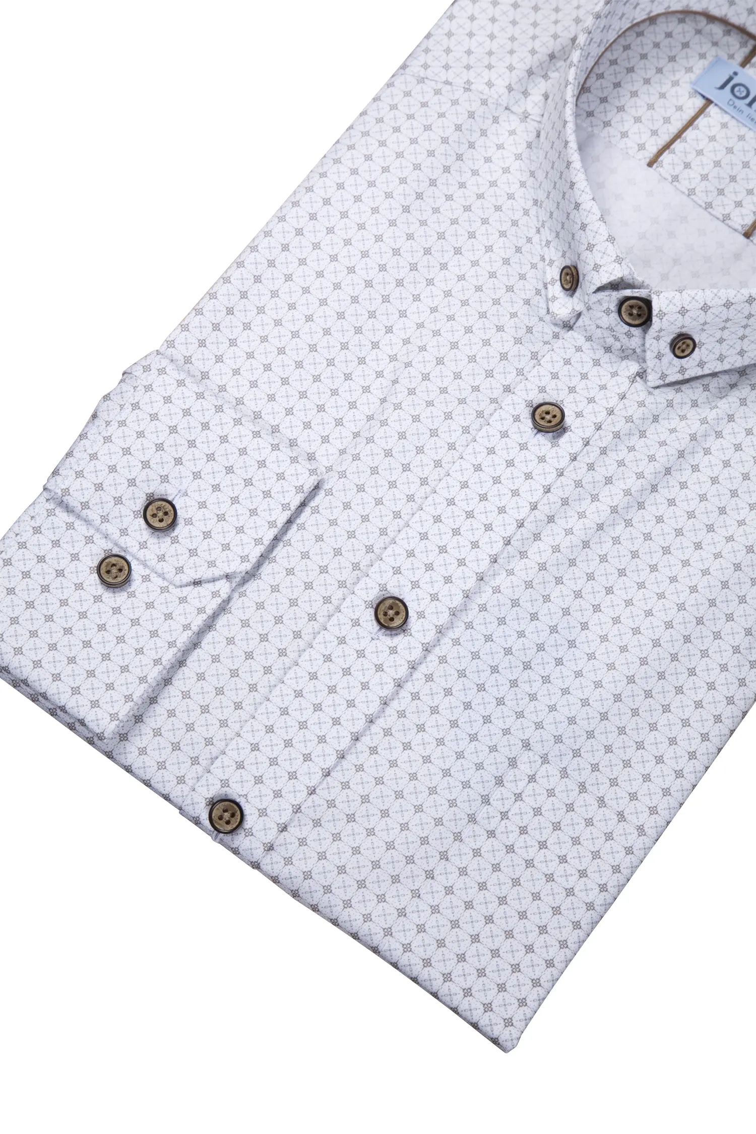 Trachtenhemd im modischen Design - Detail Ärmel