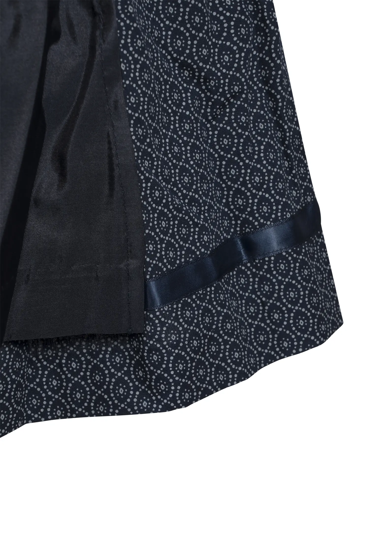 3091-1523-bl7-24-02-2204490 Dirndl in Blau von Fuchs Detail Rock