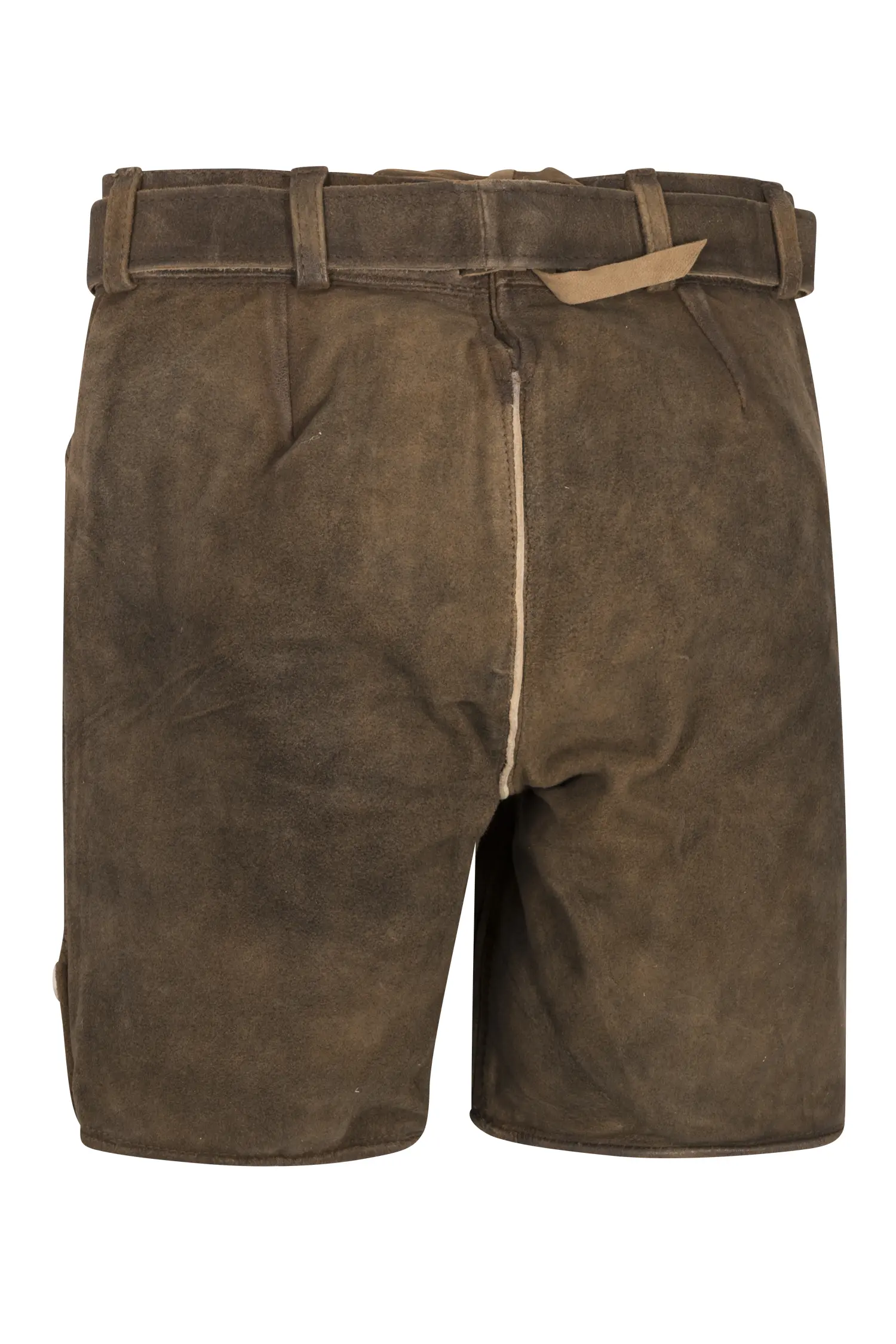 2611-1140-3na-24-04-1204687 Lederhose Angelina in Mittelbraun Rückansicht