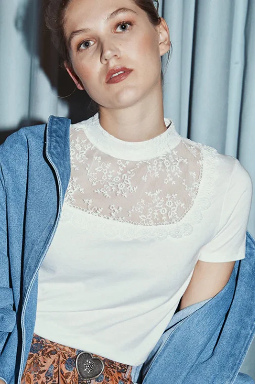 Vronikaa weiß shirt