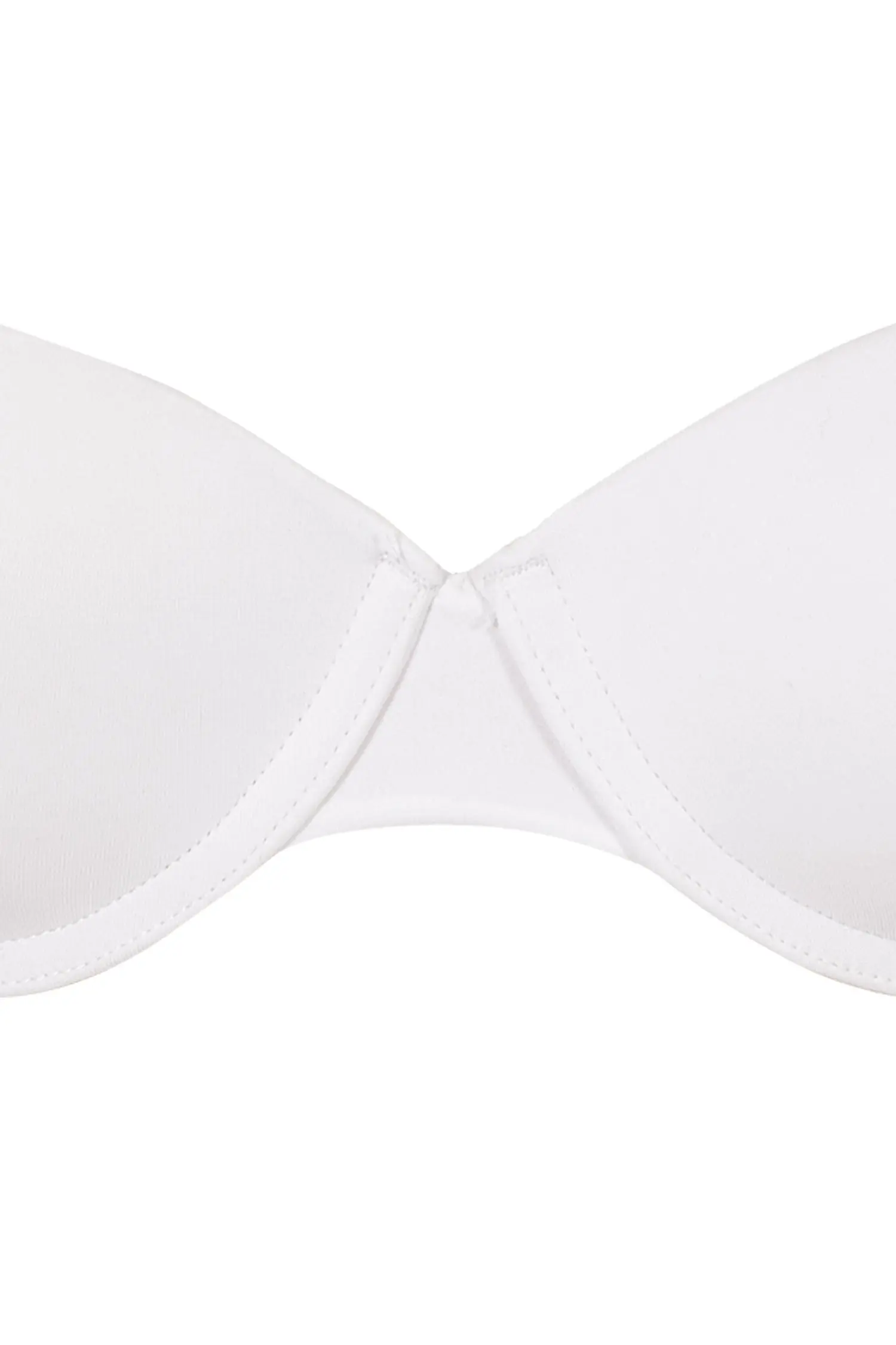 Dirndl Bh in weiß als Push-up Bh für das Dirndl Dekolleté frei detail