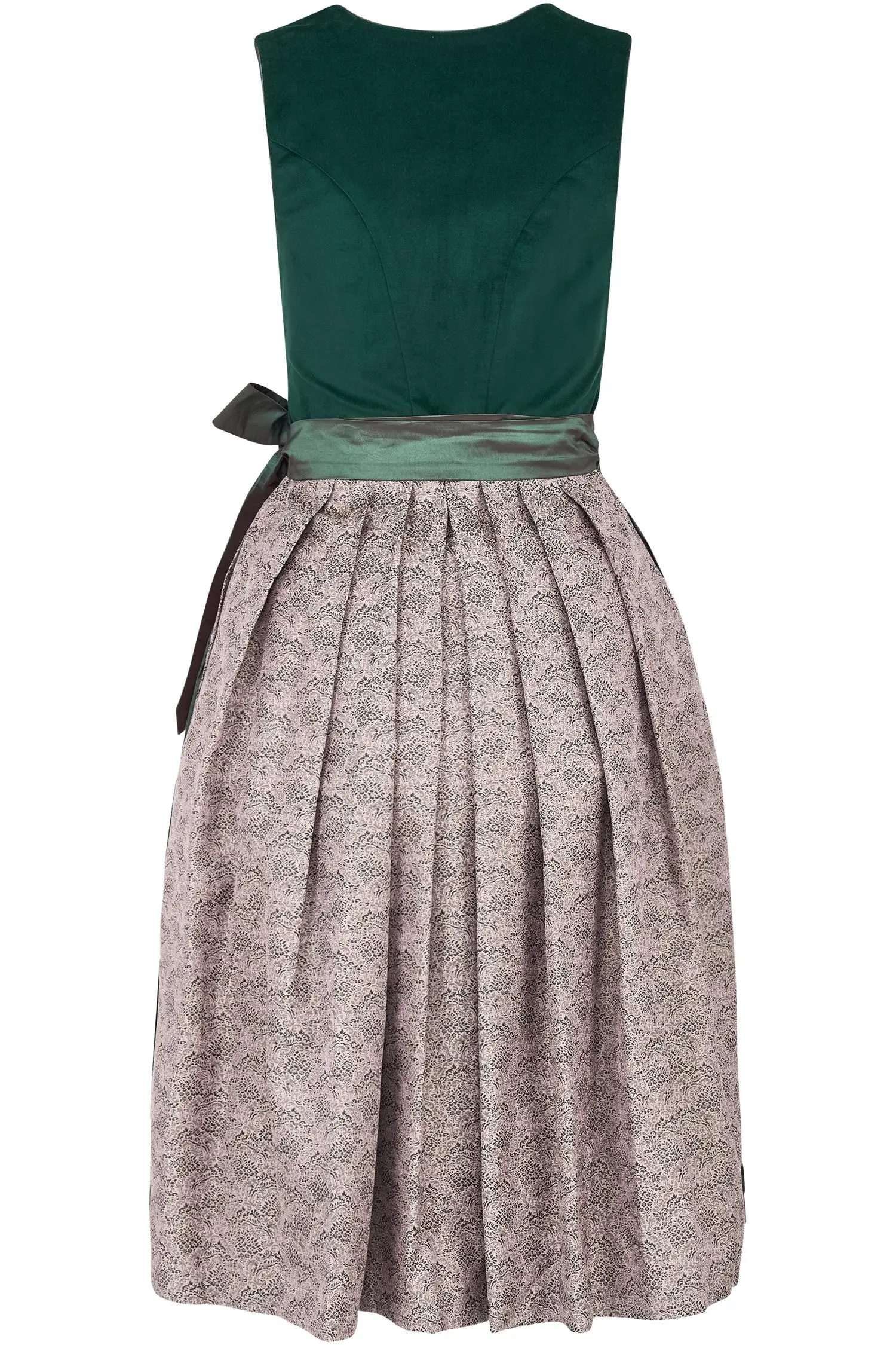 Dunkelgrünes Country Line Dirndl