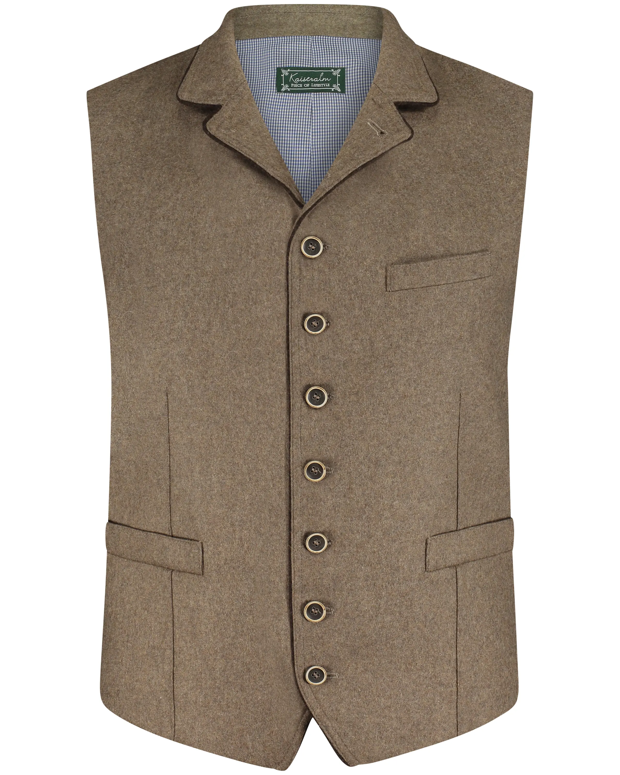 Herren Weste Bartl in braun