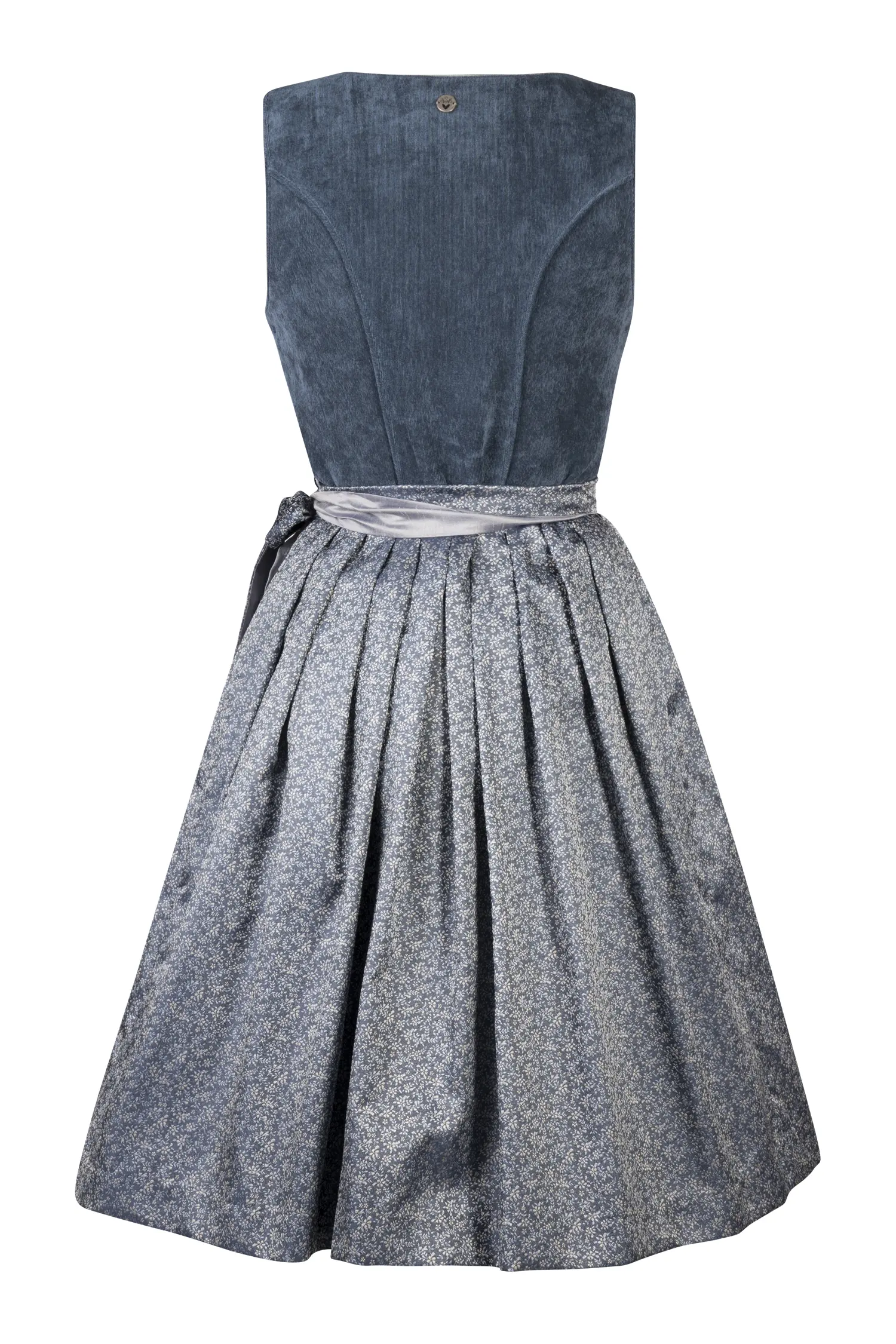 Dirndl von Spieth und Wensky in Blau Rückansicht