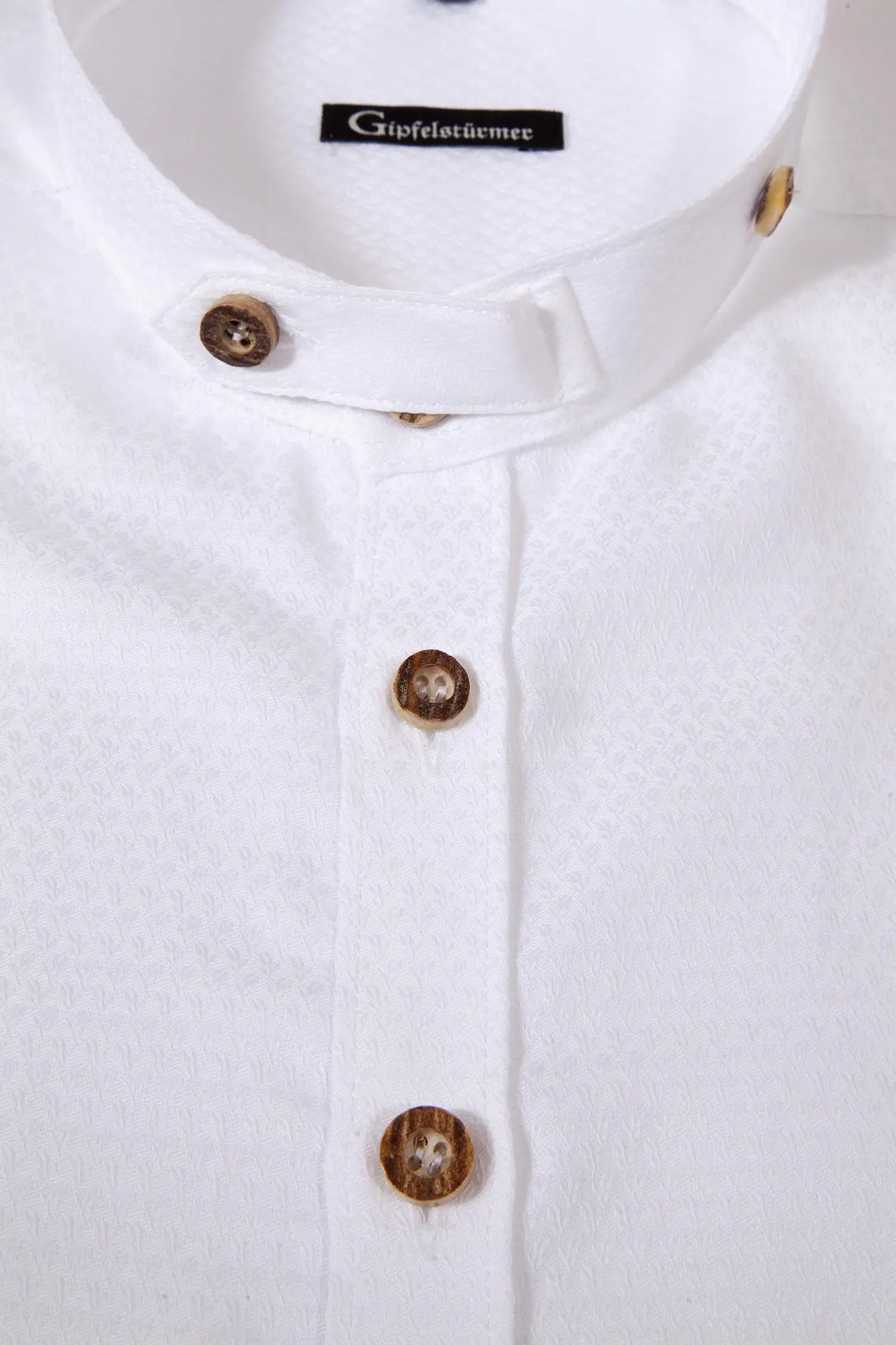 trachtenhemd-weiss-stehkragen-1502-0003-ws2-19-11a-0065-c Herren Trachten Hemd in weiß mit Stehkragen Kragen