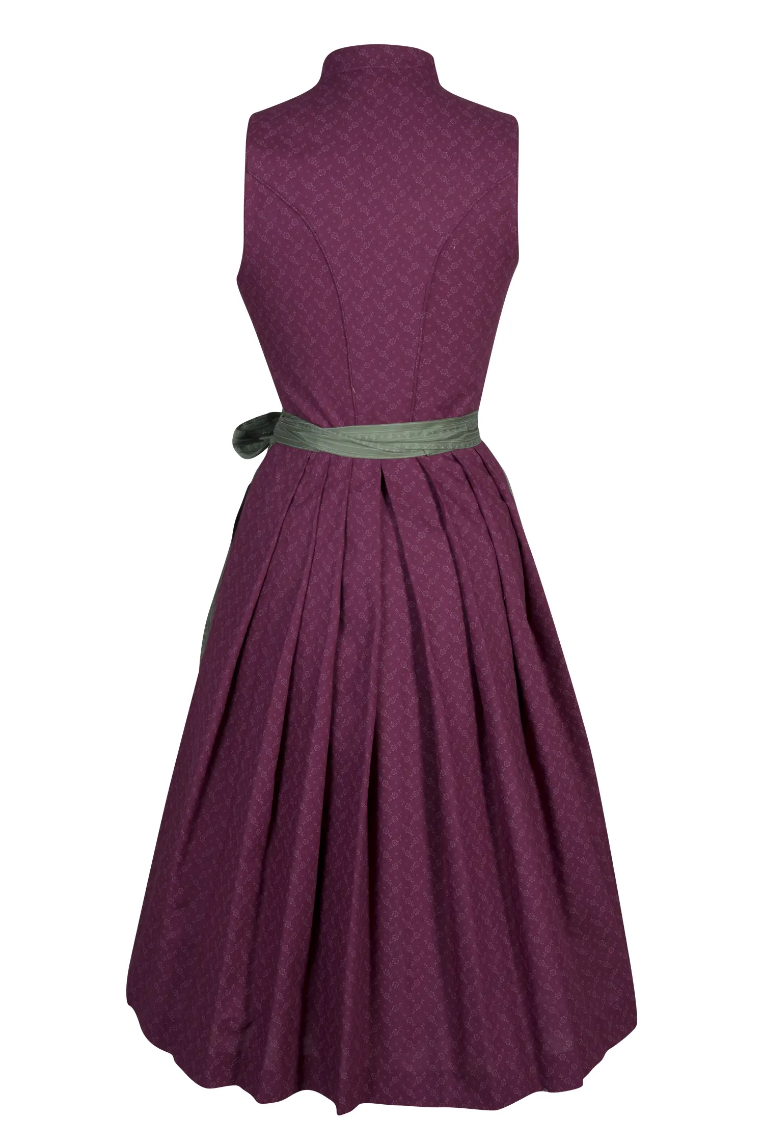 Dirndl Laurita mit V-Ausschnitt - Rückansicht
