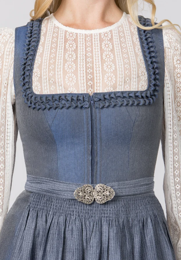 Dunkelblaues Stockerpoint Dirndl Moana 