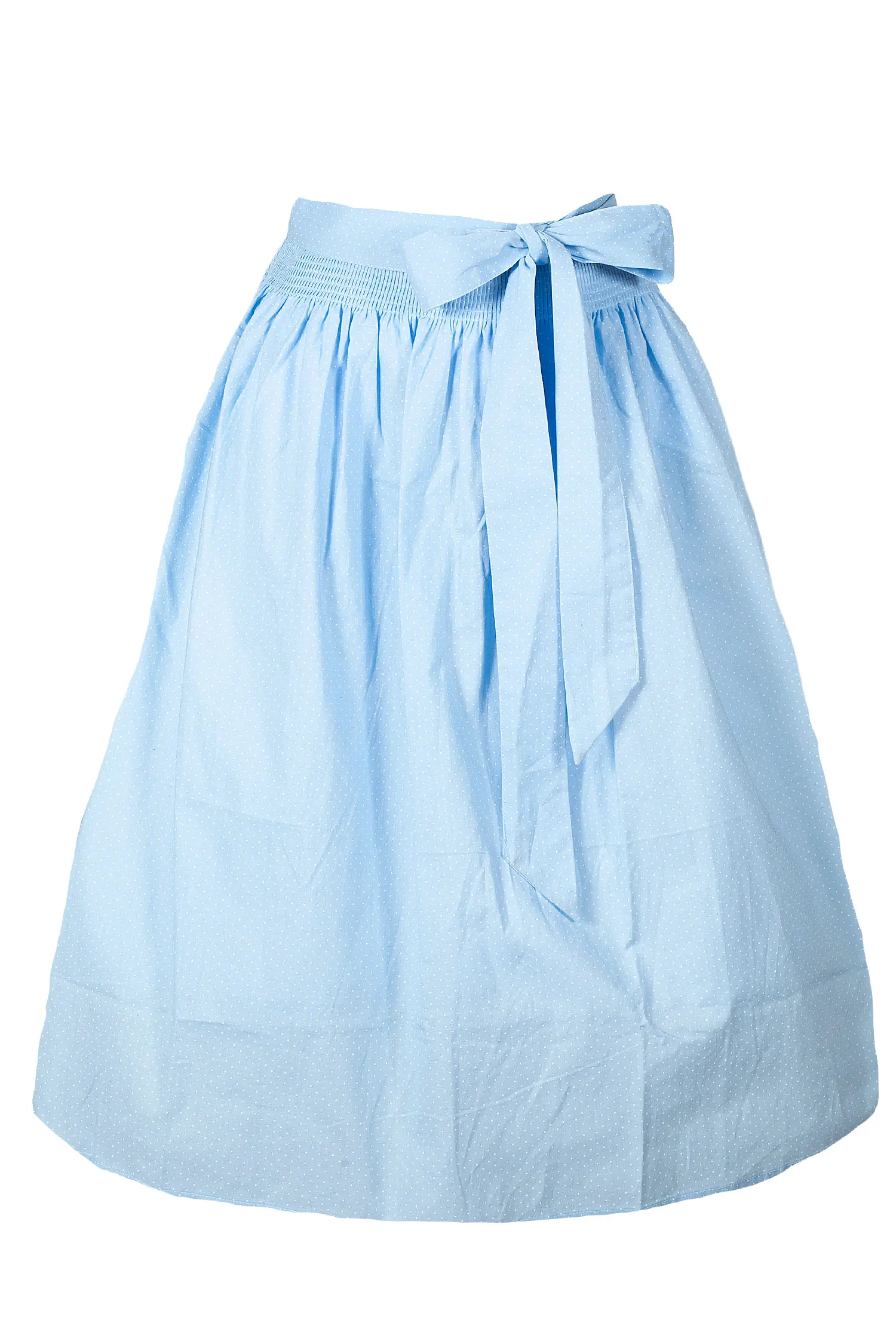 3137-0060-BL3-23-03e-5306a Süße Dirndlschürze in hellblau 70 cm