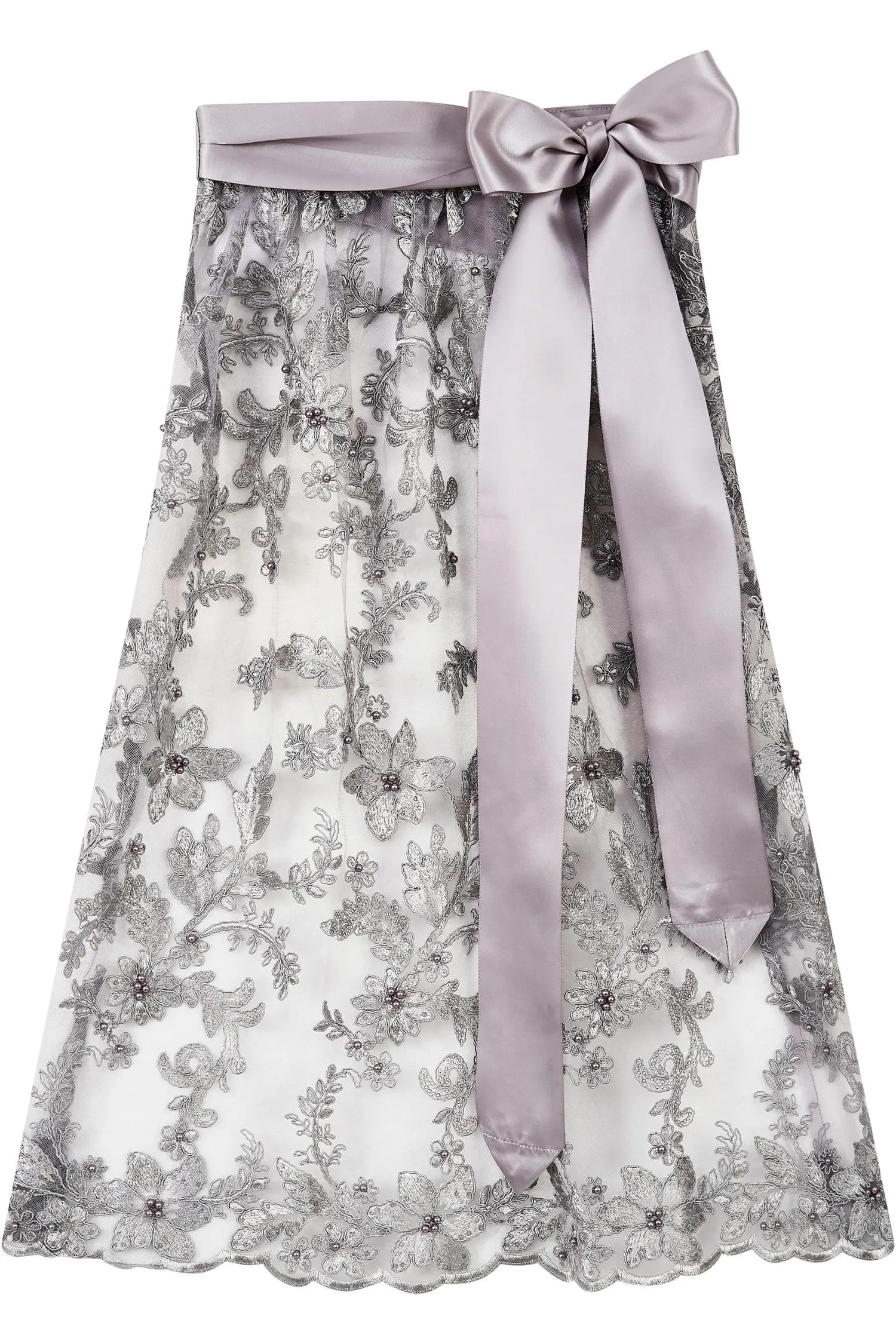 MarJo Schürze Icking in Silber