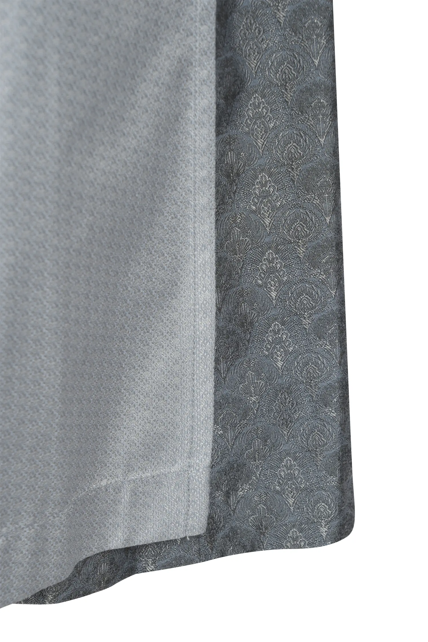 Dirndl Marlene in grau / silber - Detail Rock