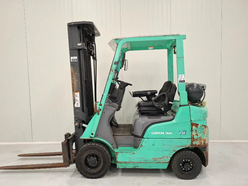 Mitsubishi FG18NT 2013 - LPG-heftruck afbeelding 1