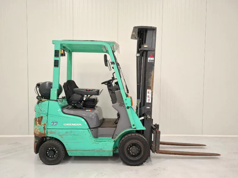 Mitsubishi FG18NT 2013 - LPG-heftruck afbeelding 2 miniatuur