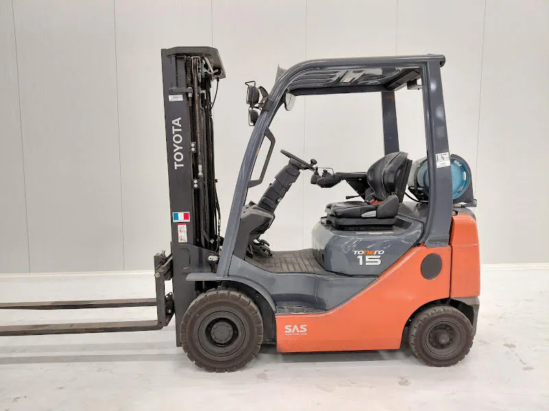 Toyota 02-8FGF15 2017 - LPG-heftruck afbeelding 1