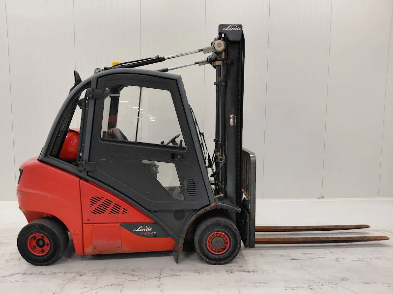 Linde H25T-02 2019 - LPG-heftruck afbeelding 3 miniatuur