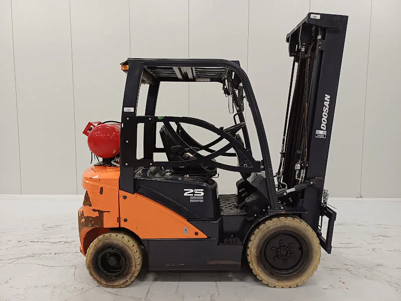 Doosan G25P-7 2018 - LPG-heftruck afbeelding 3 miniatuur