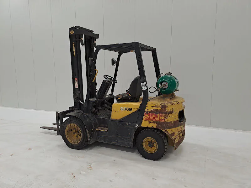 Daewoo G30E-3 2002 - LPG-heftruck afbeelding 2 miniatuur