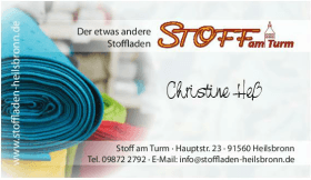 Stoff am Turm