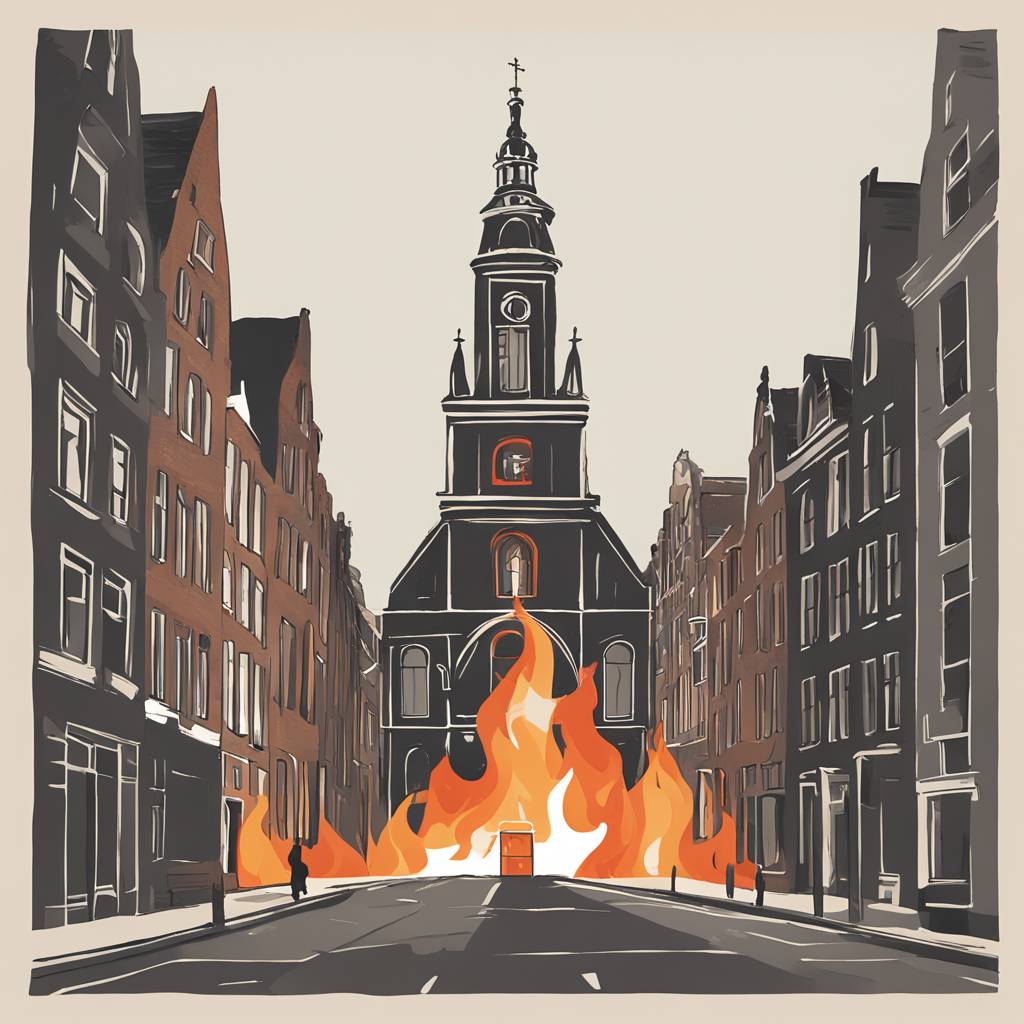 Požar u historijskoj crkvi u Amsterdamu, desetine evakuisanih