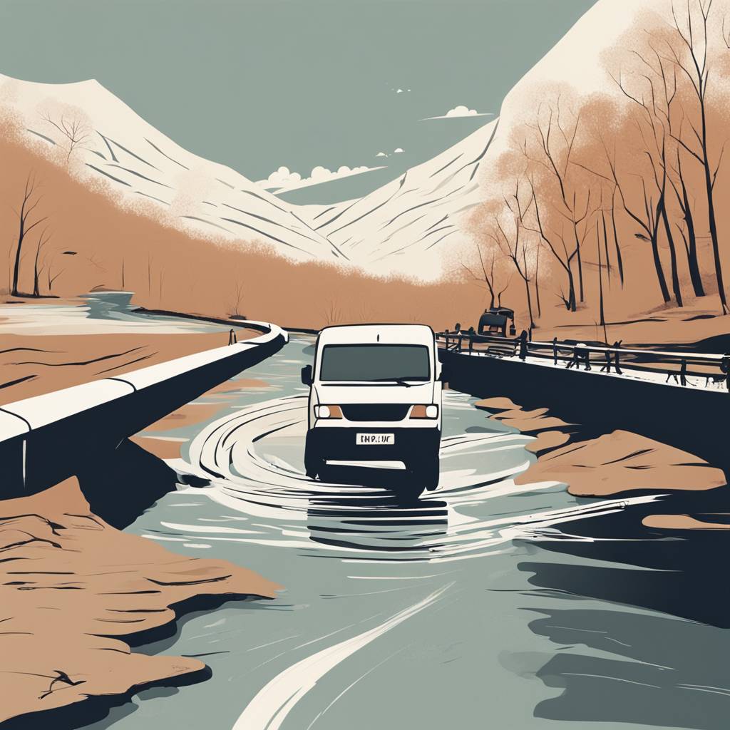 Vozilo sletjelo u rijeku Radiku kod Bigorskog manastira, nema informacija o povrijeđenima