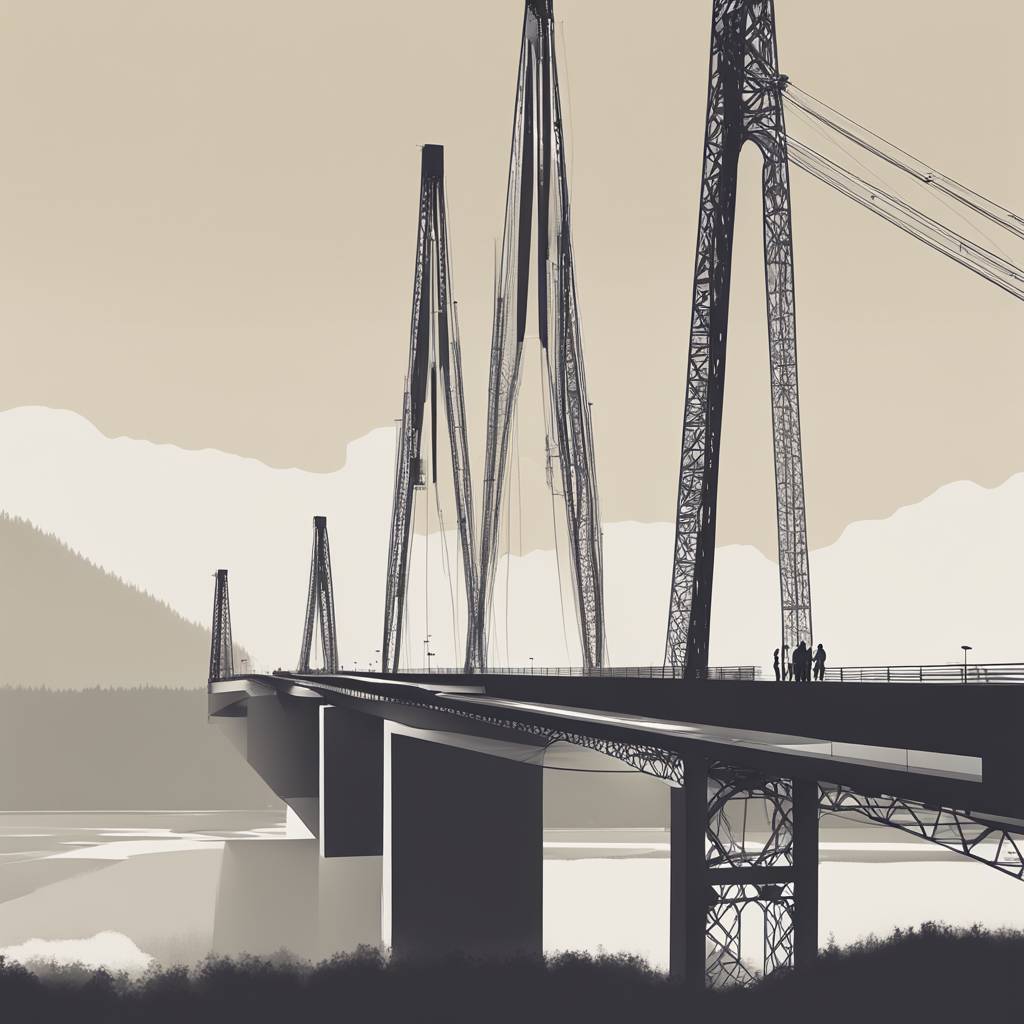 Novi most kod Domžala dobija konačni izgled, izgradnja teče po planu