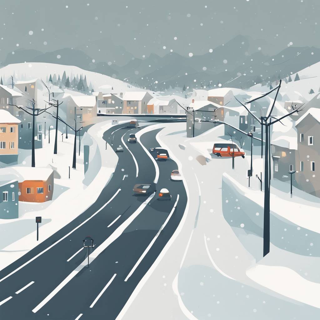 Snijeg stvara probleme u saobraćaju širom BiH