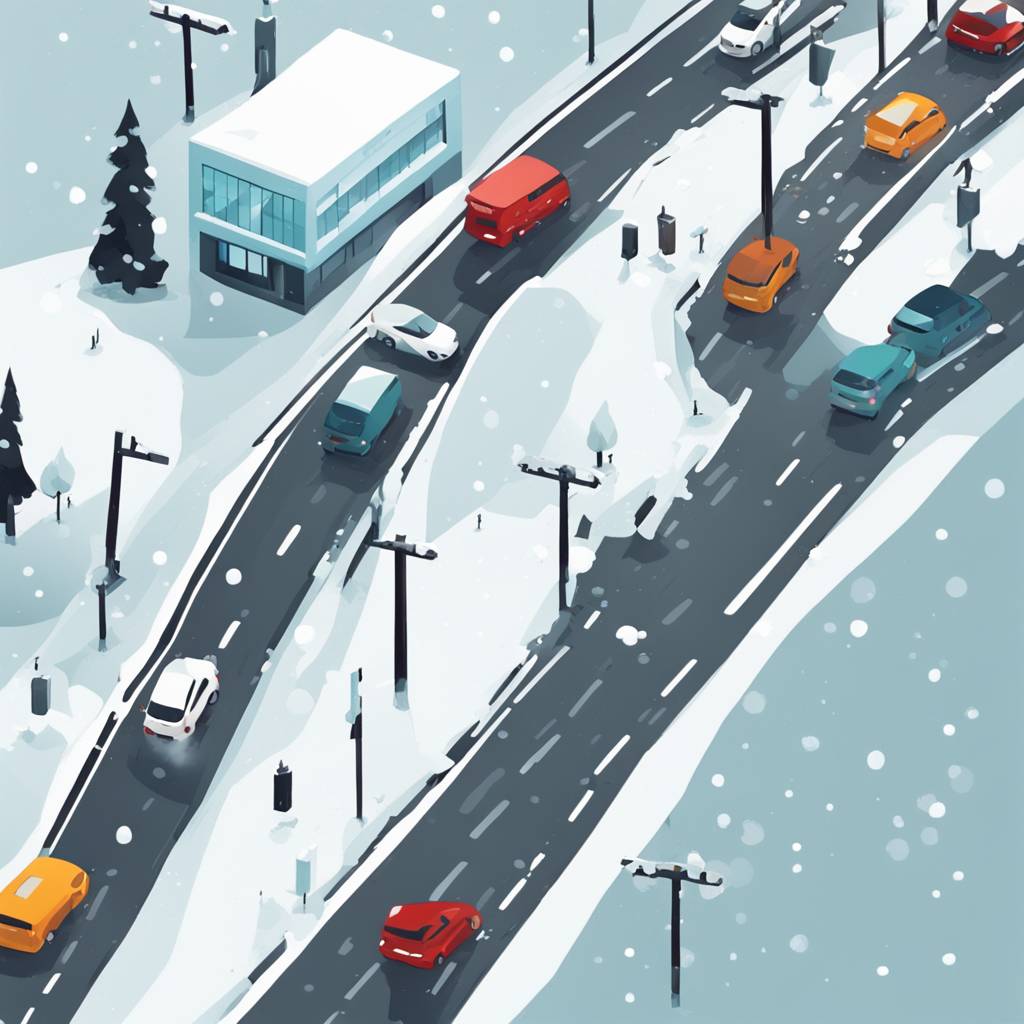 Povećan broj saobraćajnih nesreća u tetovsko-gostivarskom regionu zbog poledice