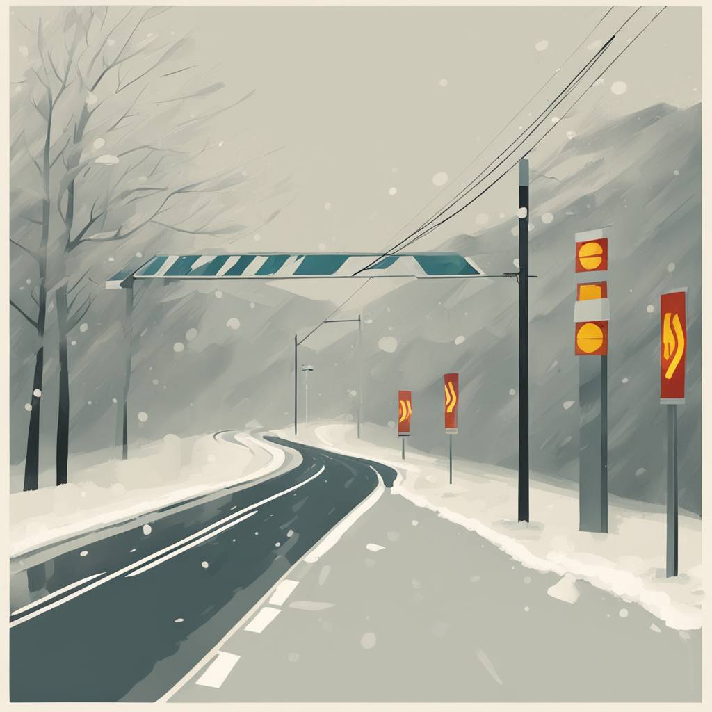 AMSCG: Внимание поради влажни и лизгави патишта и намалена видливост