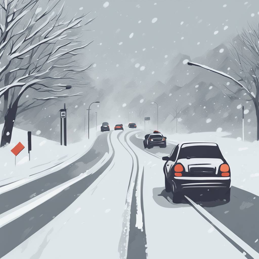 Snijeg otežava saobraćaj u BiH, vozačima se savjetuje oprez