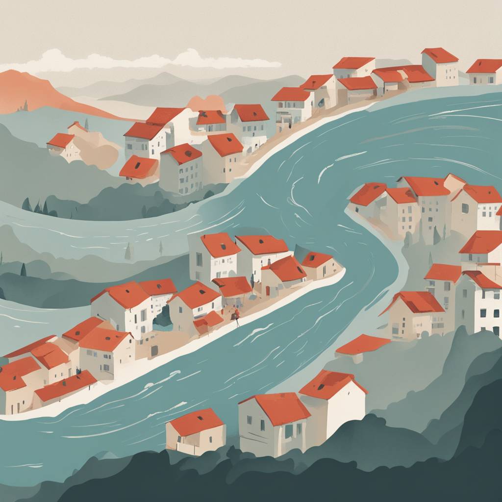 Floods Across Montenegro Cause Problems and Landslides, Teams on the Ground