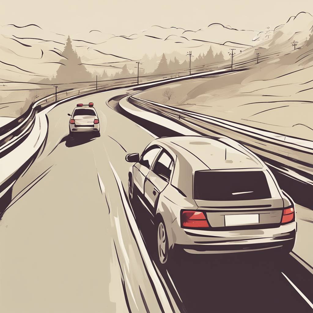 Romanian Driver Speeding on Highway Near Celje