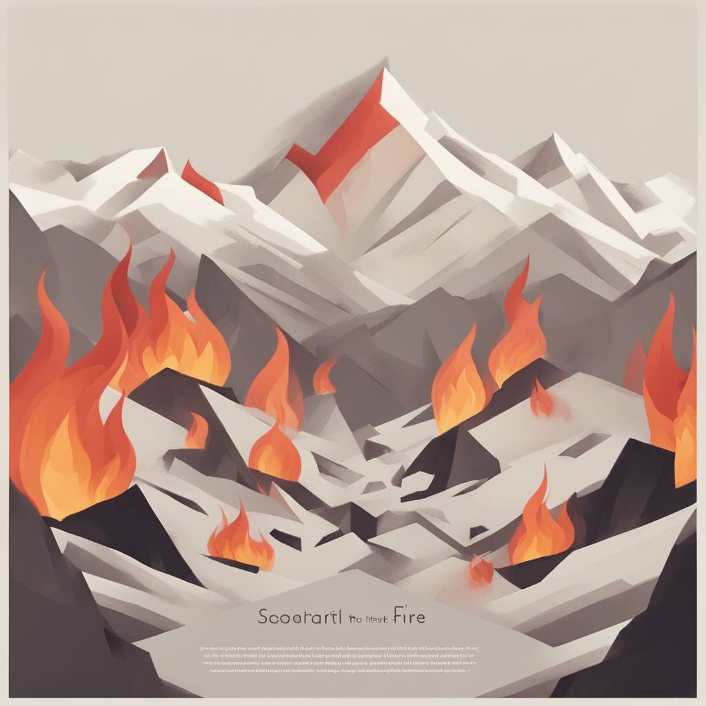 Paying Tribute to the Victims of the Fire in the Swiss Alps