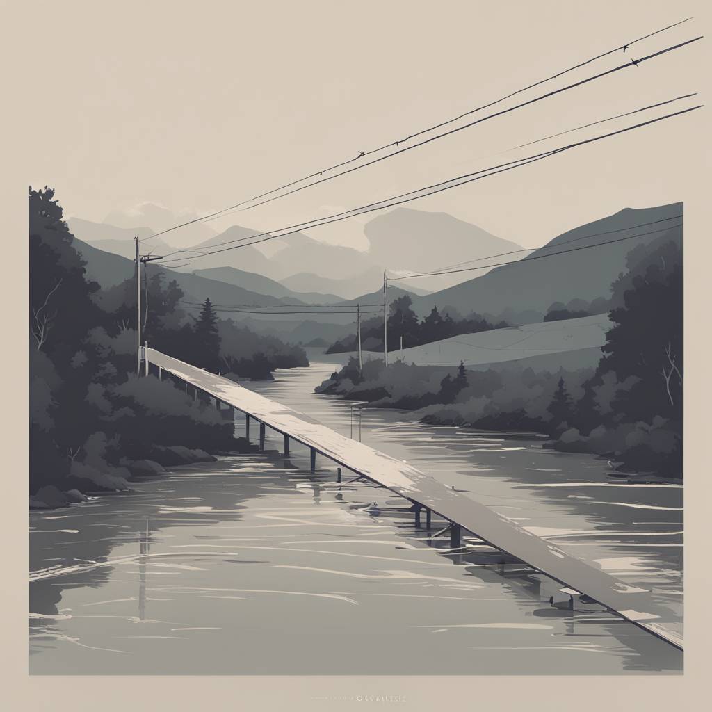 Poplave u Gorazdu: Rijeka Osanica srusila most i odsjekla selo Mihovice