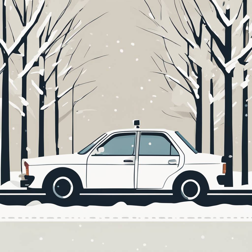 Driving an Uncleared Car in Winter is Punishable by a 200 Euro Fine