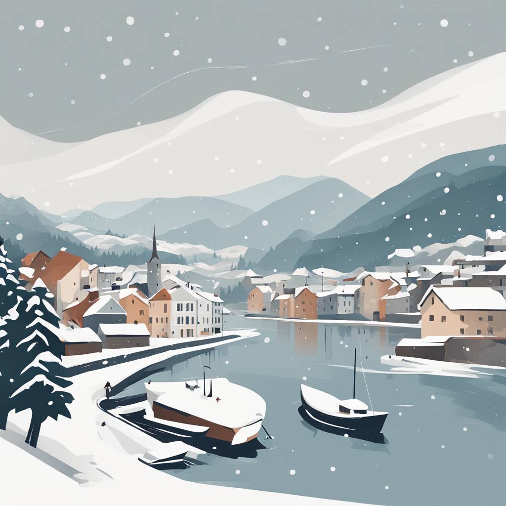 Heavy Snowfall Hits Slovenia, Strong Bora Wind Expected on the Coast