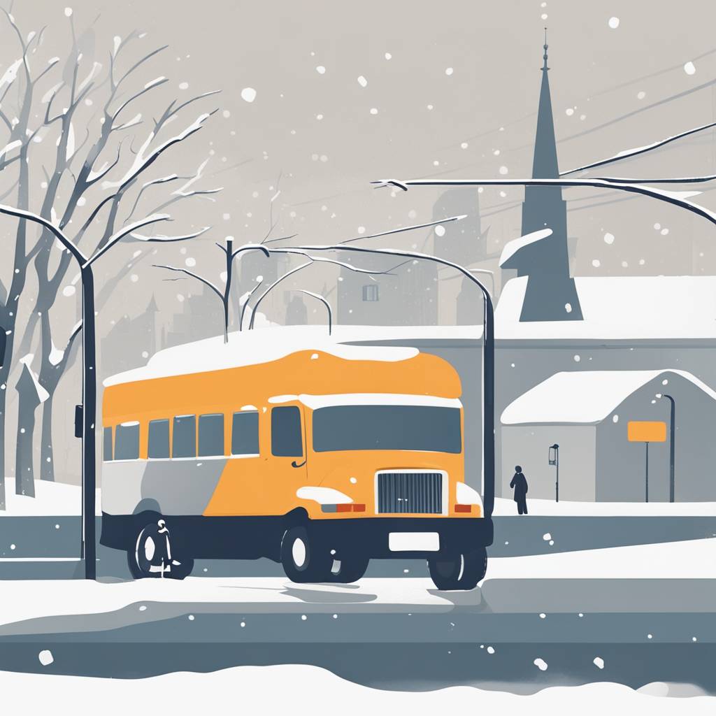 Zagreb Winter Service on the Ground Due to Snow, Parked Vehicles Create Problems