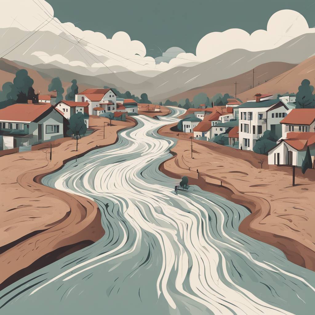 Floods and Landslides Cause Problems Across North Macedonia