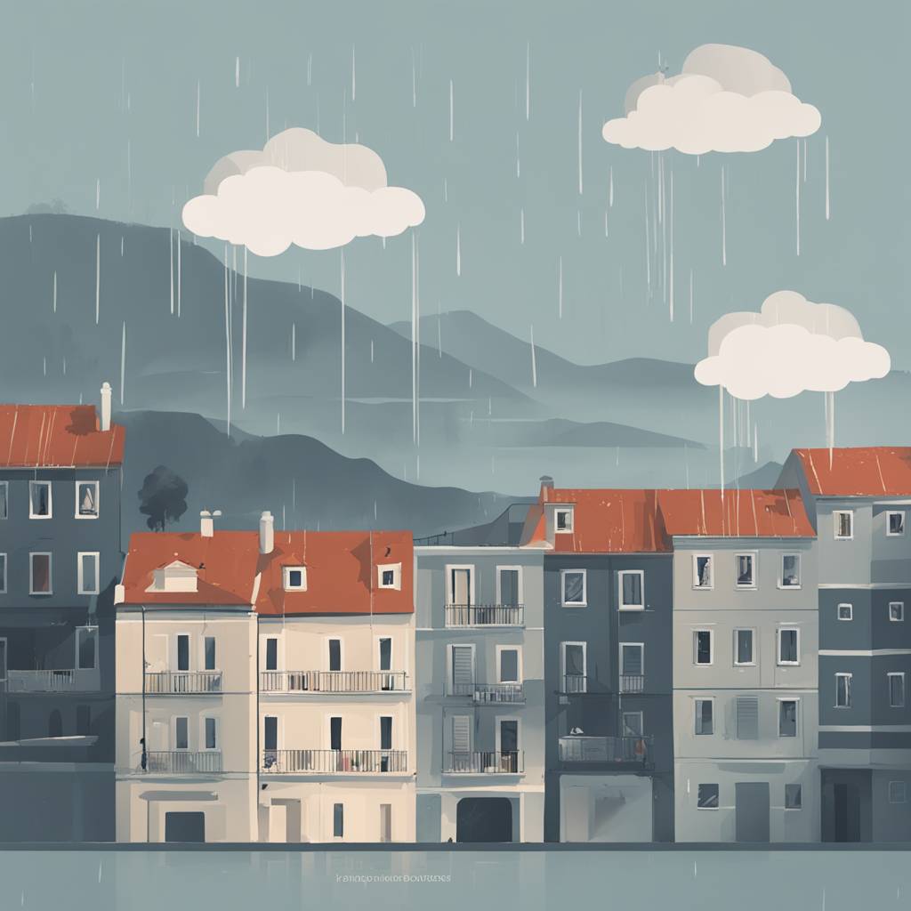 Rainfall Expected to Cease and Temperatures to Drop Significantly in Montenegro, with New Cloud Cover on Friday