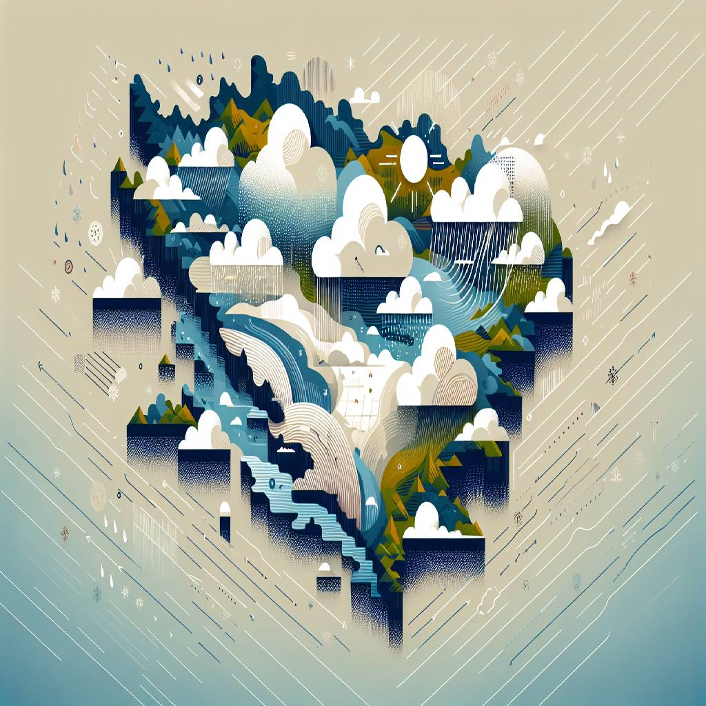 Promjenljivo vrijeme sa kišom i snijegom širom zemlje