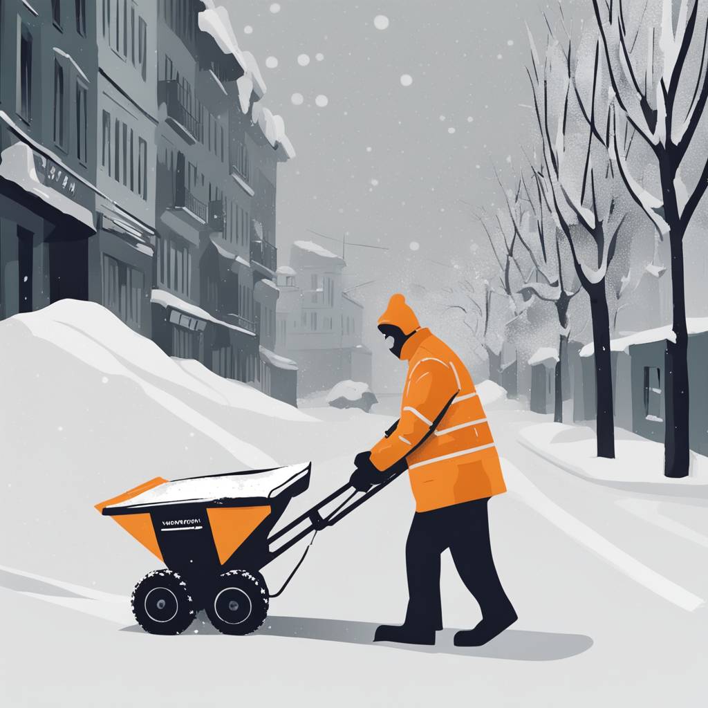 Initiative to Engage Unemployed Individuals in Snow Removal in Sarajevo