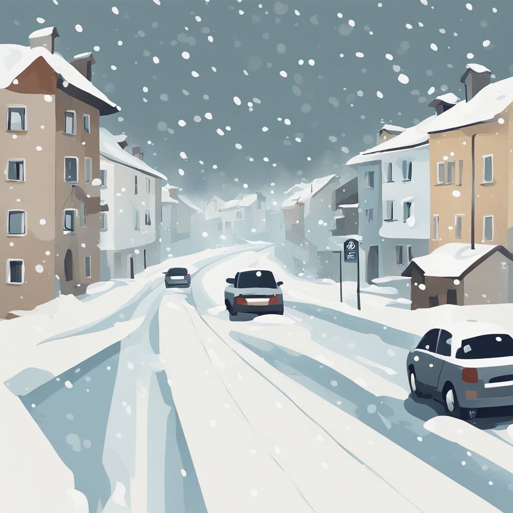 Snow Causes Collapse in Slovenia, Low Temperatures and Ice Warnings