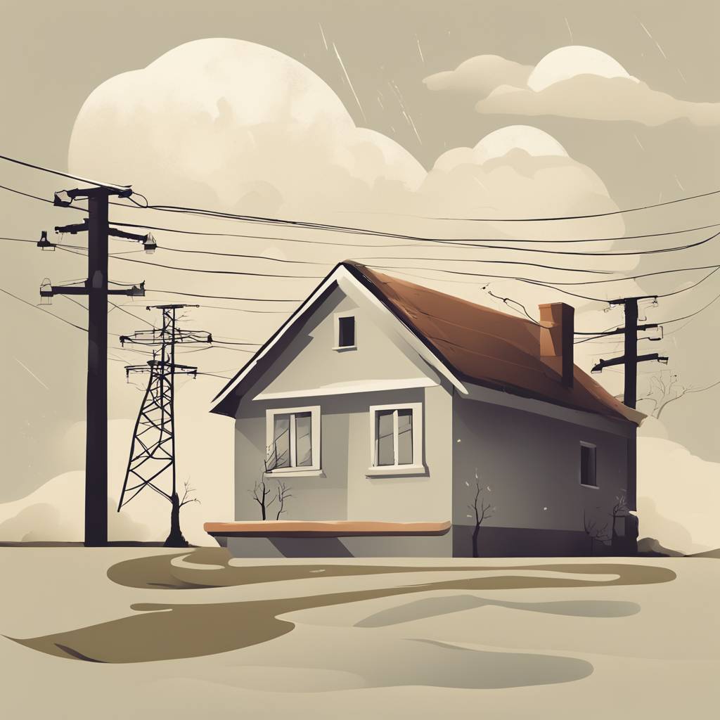 Na tisoče gospodinjstev v Romuniji brez elektrike zaradi neurja