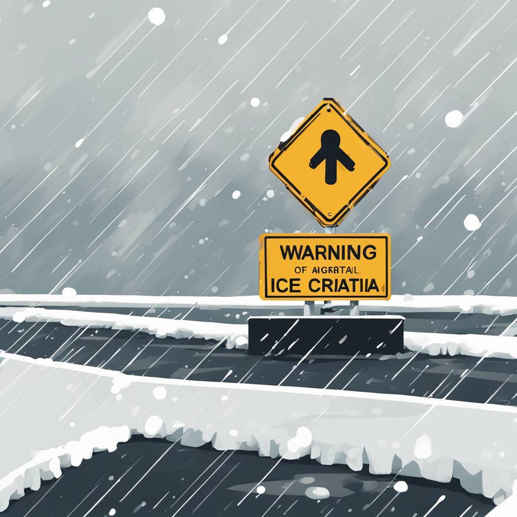 Opozorilo: Nevarnost žleda po vsej Hrvaški