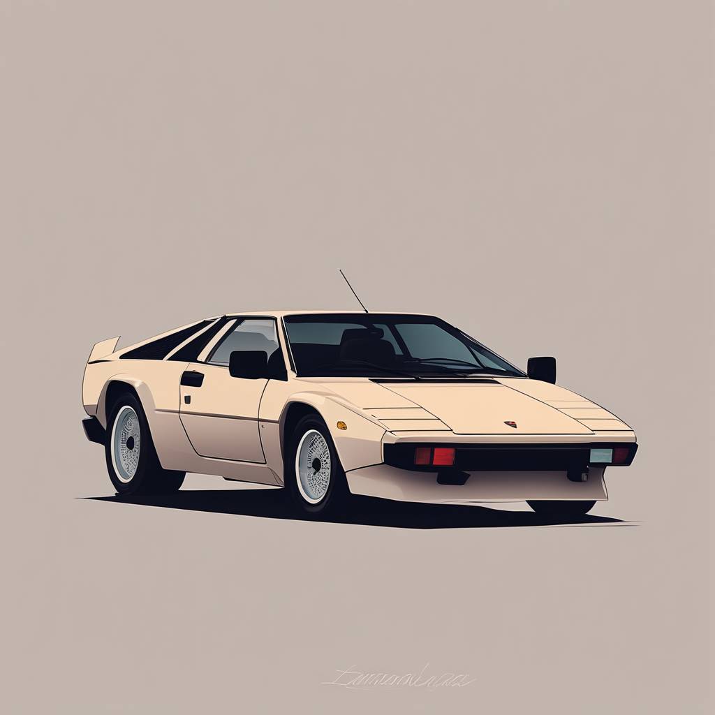 Rare 1988 Lamborghini Jalpa Seeks New Owner