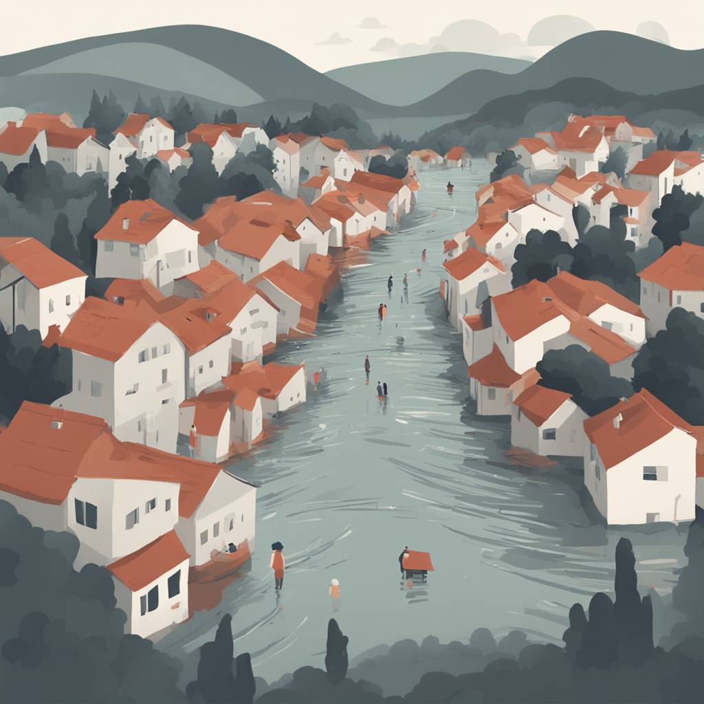 Floods in Kicevo: 120 People Evacuated, Situation Still Critical