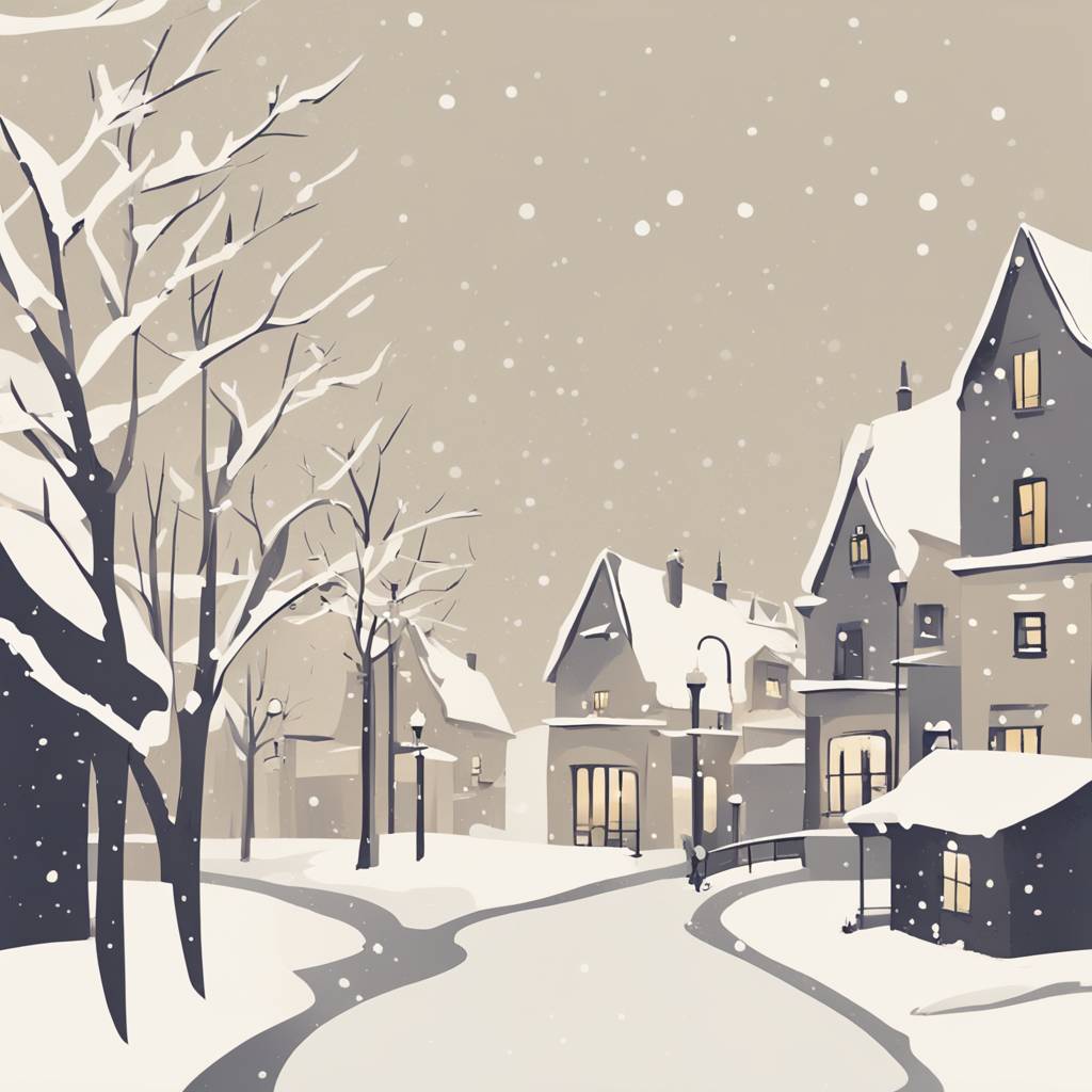 Short-Lived Snow in Crmnica Brought Christmas Idyl