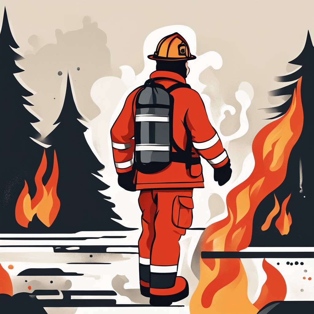 Fire in Fram: Firefighter Intervention in Progress