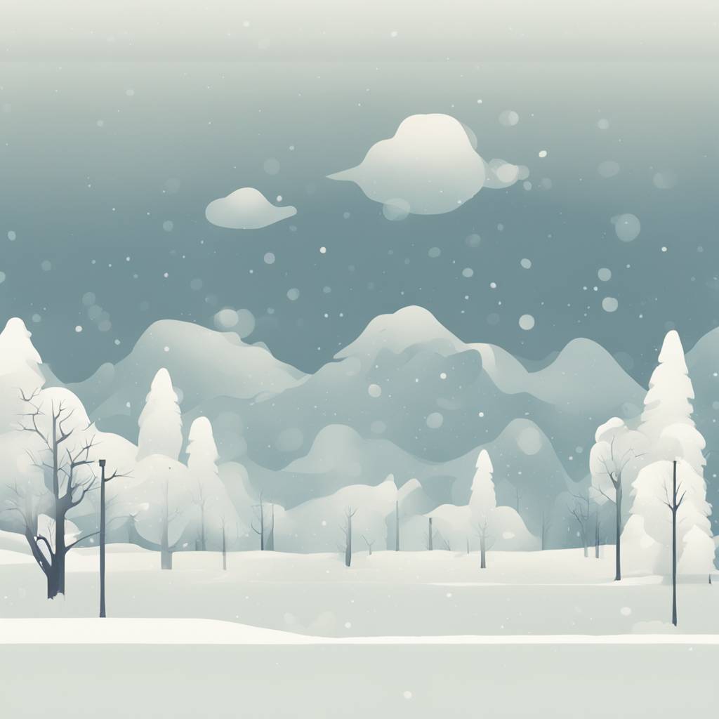 Change in Weather: Snow and Low Temperatures in the Region