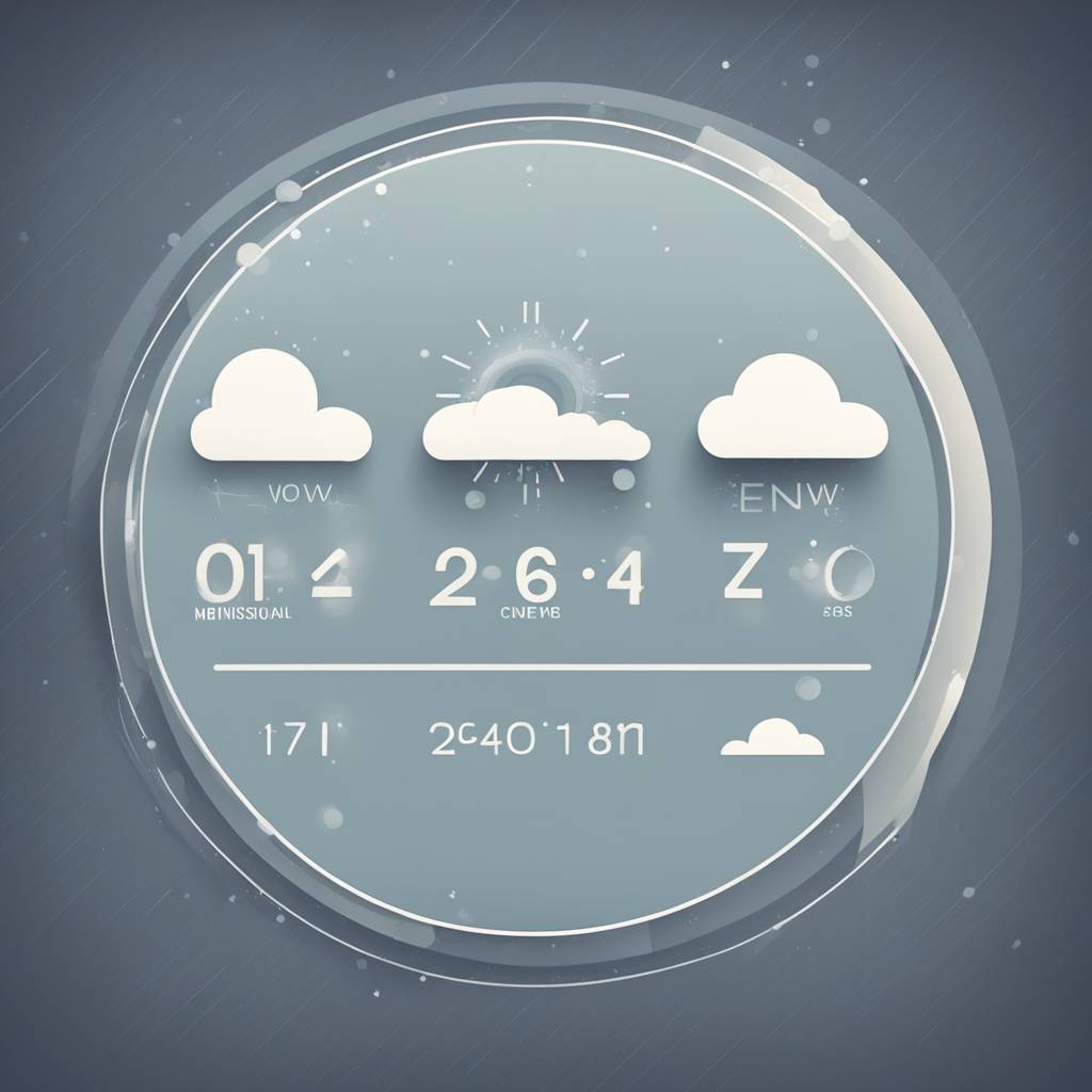 Weather Forecast for the Coming Days: Sub-Zero Temperatures and Snow