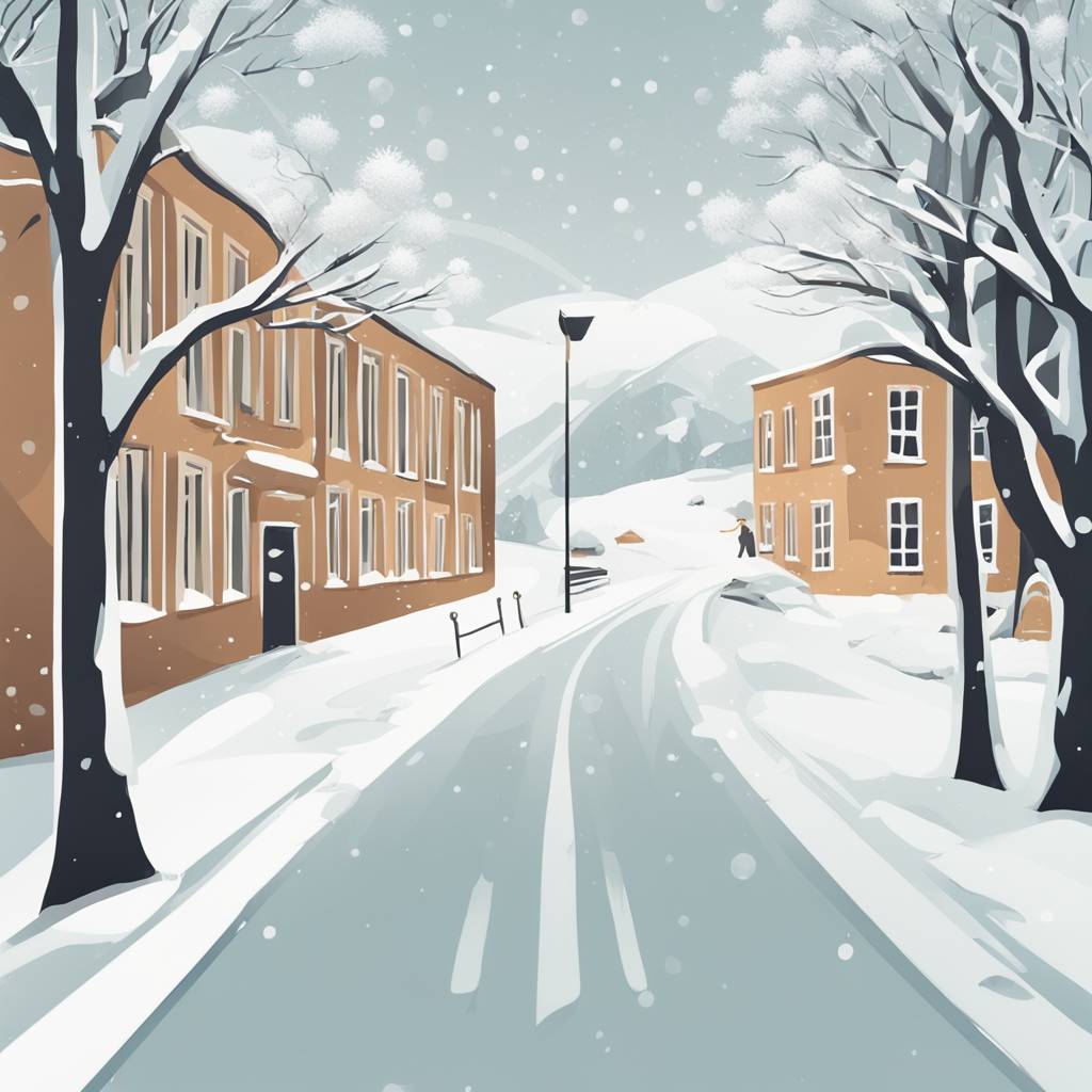 School Start in Knin Postponed Due to Snow and Ice